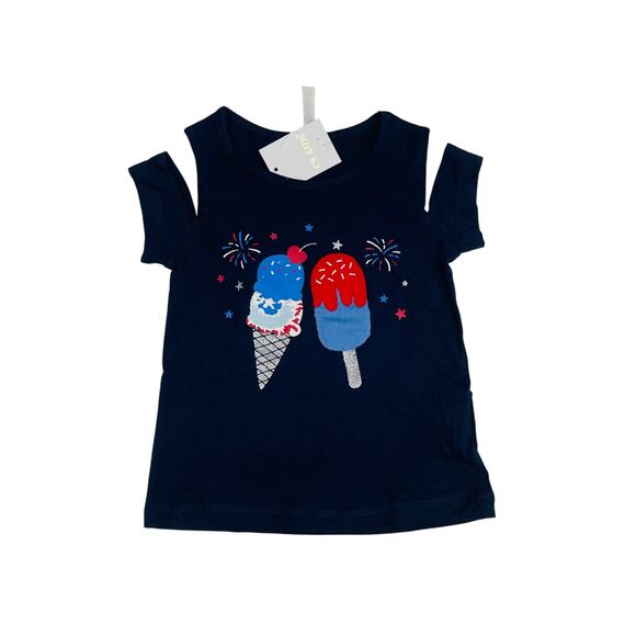 NWT CR Kids 6X Patriotic Pops Top - Picture 1 of 3